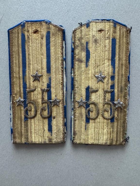 Подлинные погоны 55-й Подольский пехотный полк