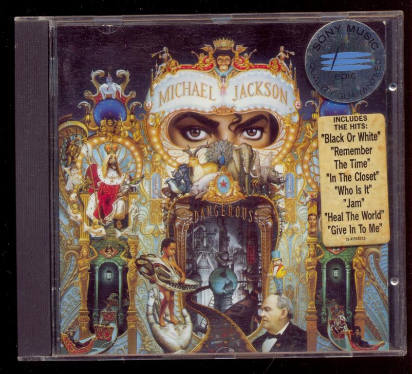 MICHAEL JACKSON Dangerous 1991 DADC AUSTRIA no ifpi фирм старое издание (лот Е)