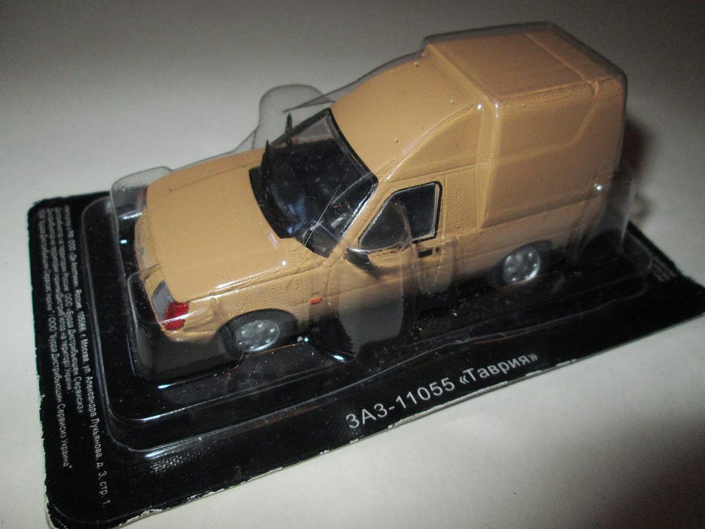 модель авто ZAZ 11055 Tavria / ЗАЗ 11055 Таврия (Автолегеннды СССР 1-43) Описание!!!