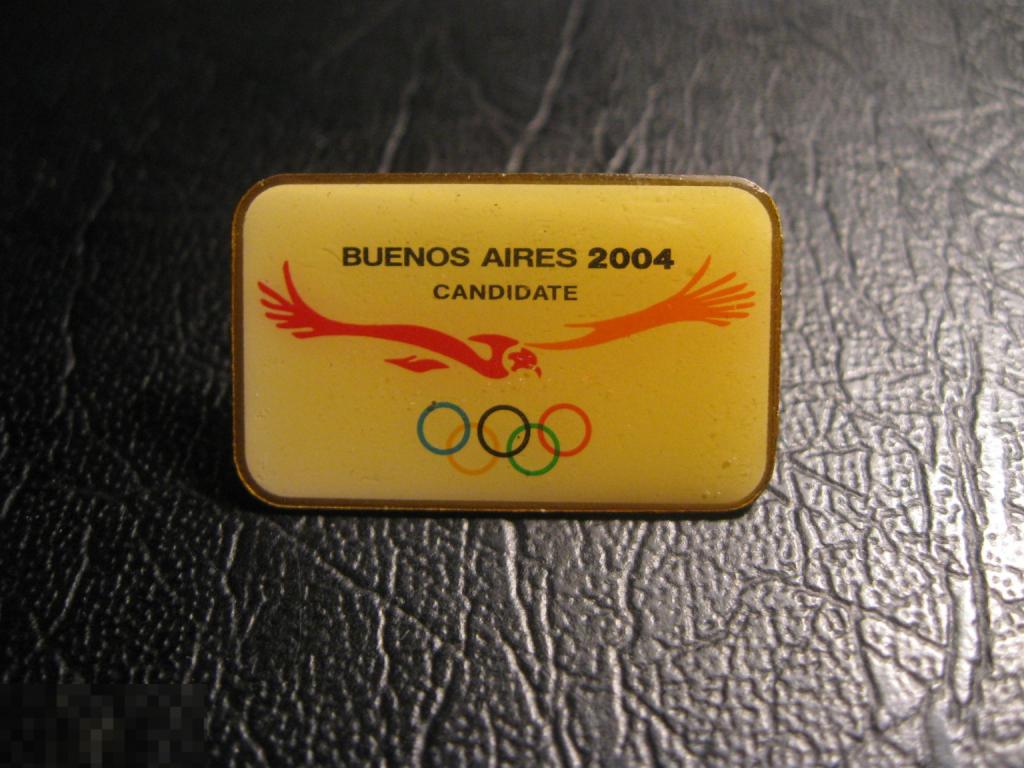 Буэнос-Айрес Кандидат ОЛИМПИАДА 2004. Птица. НОК. Спорт. Редкий.