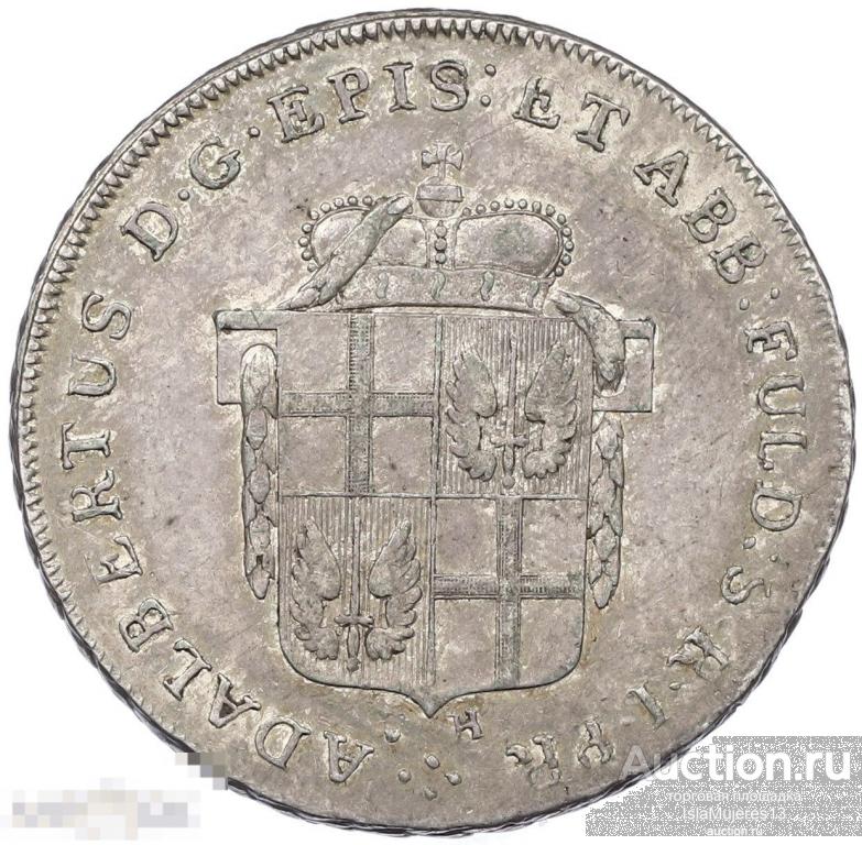 1/2 талера 1796 года Фульда