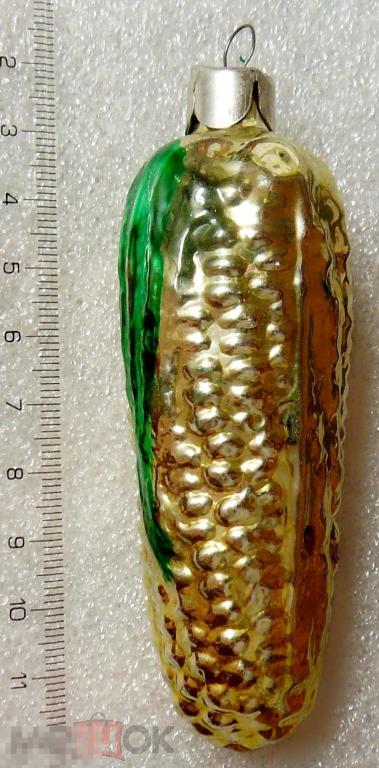 КУКУРУЗА. СССР.  РР3 старая елочная игрушка