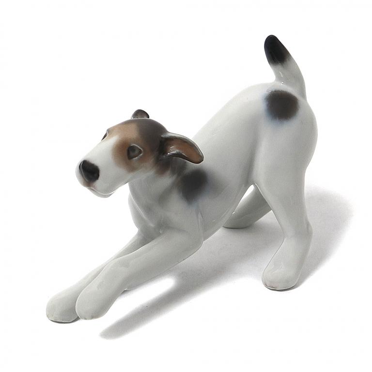 Фарфоровая фигура "Жесткошерстный терьер". Rosenthal