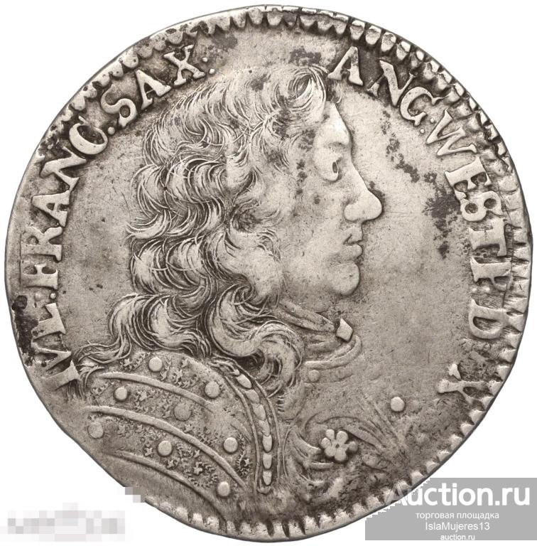 2/3 талера 1678 года Саксен-Лауэнбург