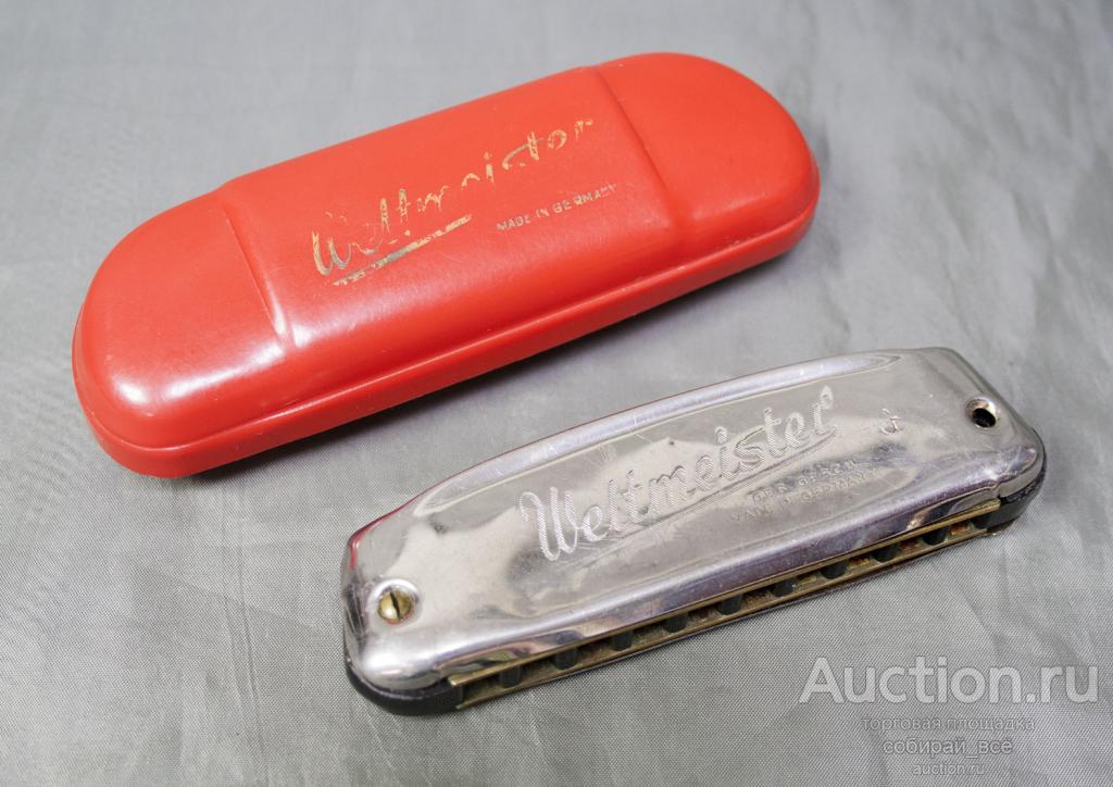 Губная гармошка Weltmeister, Германия, вмятины по корпусу (10)