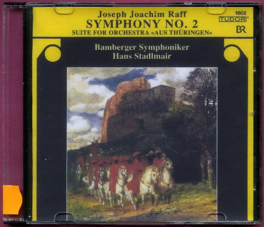 (0851) Йоахим Рафф (Raff). Симфония № 2. Bamberger Symphoniker. Hand-Made