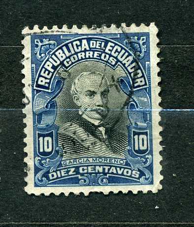 Эквадор. Персоналии. Президент Габриель Гарсия Морено. 1911. гаш