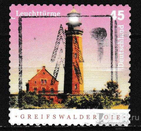 Германия 2004 Маяки Навигация Мореплавание Судоходство Сооружения 1м, гашёная с конверта