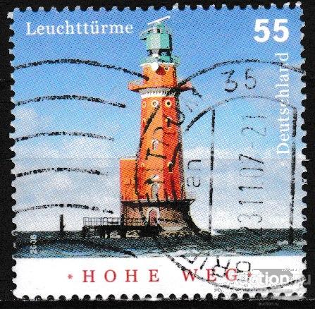 Германия 2006 Маяки Навигация Мореплавание Судоходство Сооружения 1м, гашёная с конверта