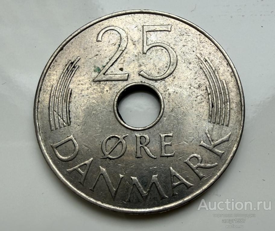 25 оре (эре) 1977, Дания