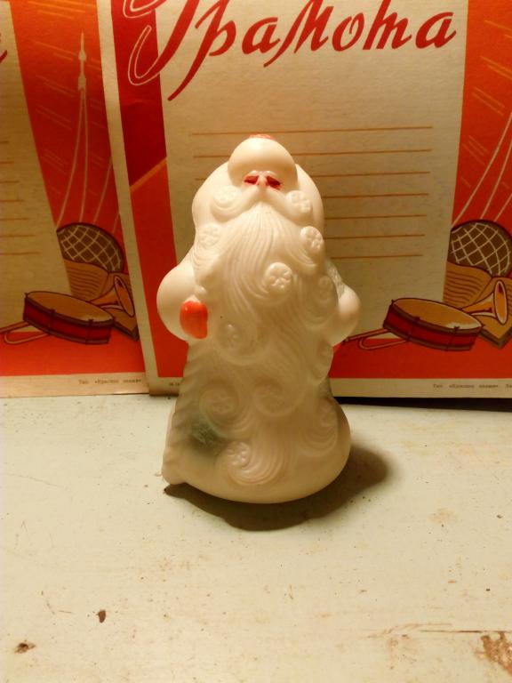 Дед Мороз.Пластик.СССР