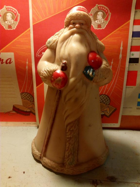 Дед Мороз.Пластик.СССР