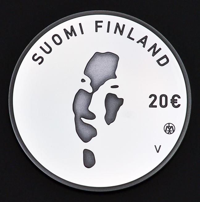Финляндия 20 евро 2023 ЗДРАВООХРАНЕНИЕ И СОЦИАЛЬНЫЕ УСЛУГИ, PROOF