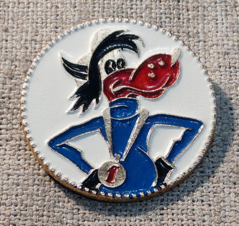 Ну погоди, Волк с медалью 1 место - чемпион, мультфильм, Детские СССР, не частый !