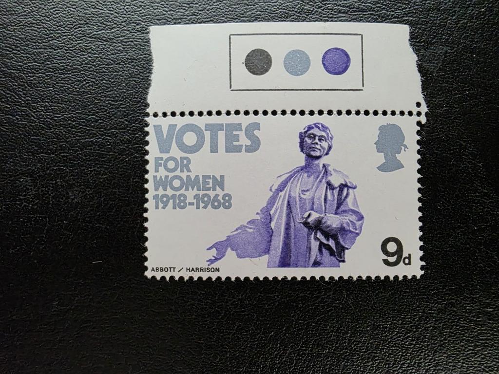 Великобритания. 50 лет Закона, позволяющего женщинам избираться в парламент. Серия. 1968.**