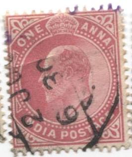 1902 Индия Эдуард 7.1 а. гаш