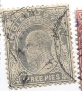 1902 Индия Эдуард 7. гаш