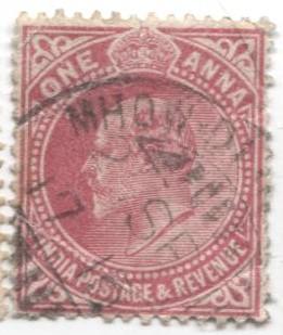 1906 Индия Эдуард 7.1 а. гаш