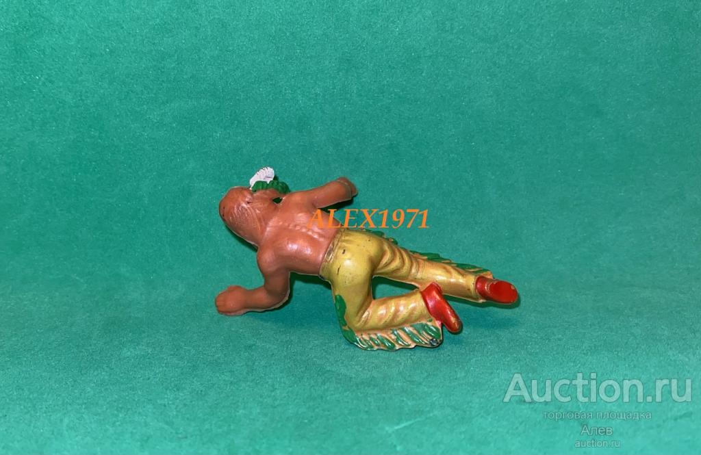 № 062 ПОНТИАК, ИНДЕЕЦ ГДР, ЖЁЛТЫЕ БРЮКИ, RR, ИНДЕЙЦЫ, КОВБОИ, СОЛДАТИКИ ГДР, ДИКИЙ ЗАПАД