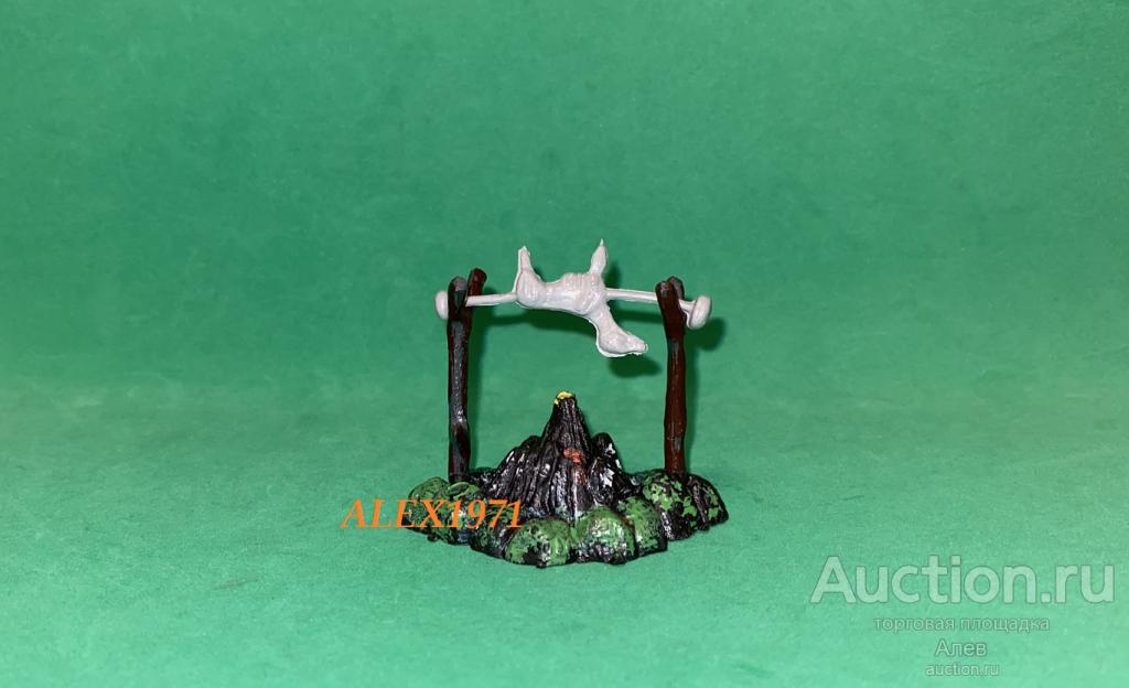 № 202 КОСТЕР СРЕДНИЙ, С ЯГНЁНКОМ, ИНДЕЙЦЫ, КОВБОИ, СОЛДАТИКИ ГДР, ВЕСТЕРН, ДИКИЙ ЗАПАД