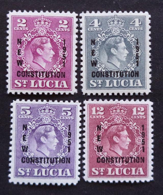 Сент-Люсия  1951 г.   Конституция      **   Би.5