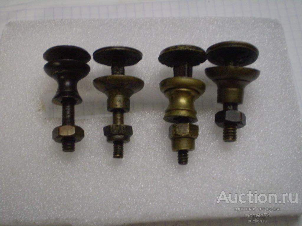 4 бронзовых хватка (разные) от царских самоваров . 6