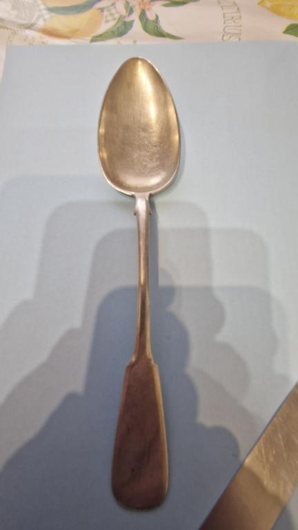 Ложка столовая. Серебро, 84 проба. (3)