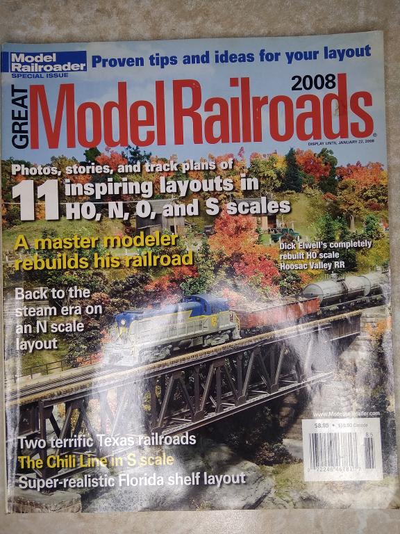 16мм (HO) Журнал Great Model Railroads 2008