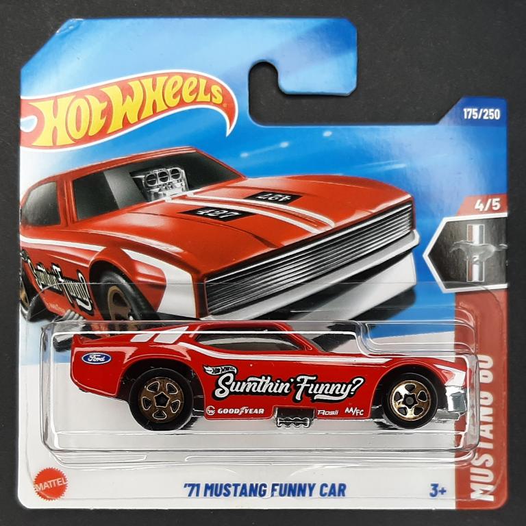 HOT WHEELS / MUSTANG 60 / '71 MUSTANG FUNNY CAR / 175/250