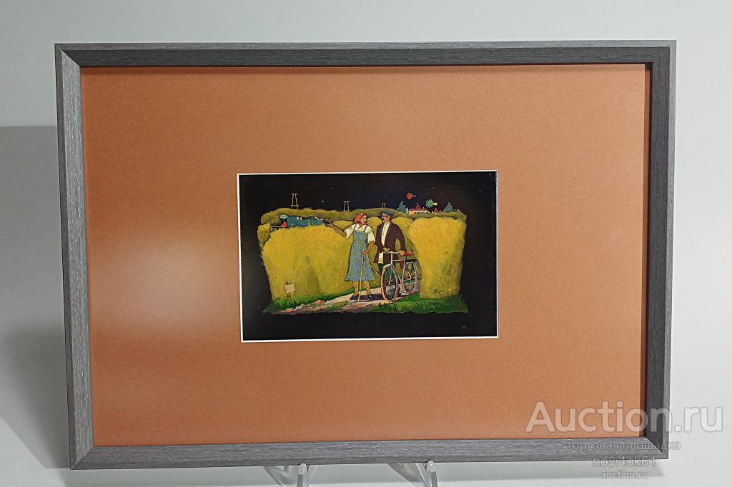 Антонов. Эскиз. Палех. Землемеры. Студенческая дипломная работа