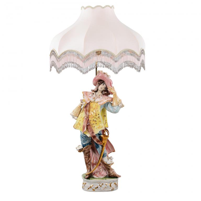 Антикварный торшер / настольная лампа, 20 века.