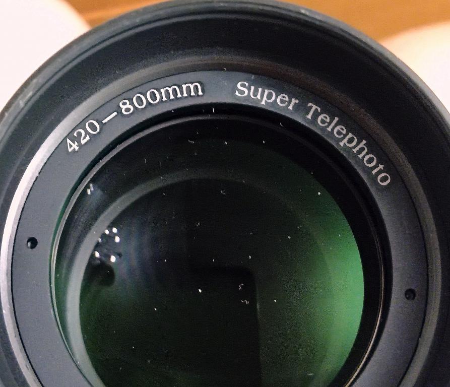ОБЪЕКТИВ Super Telephoto 420-800 mm