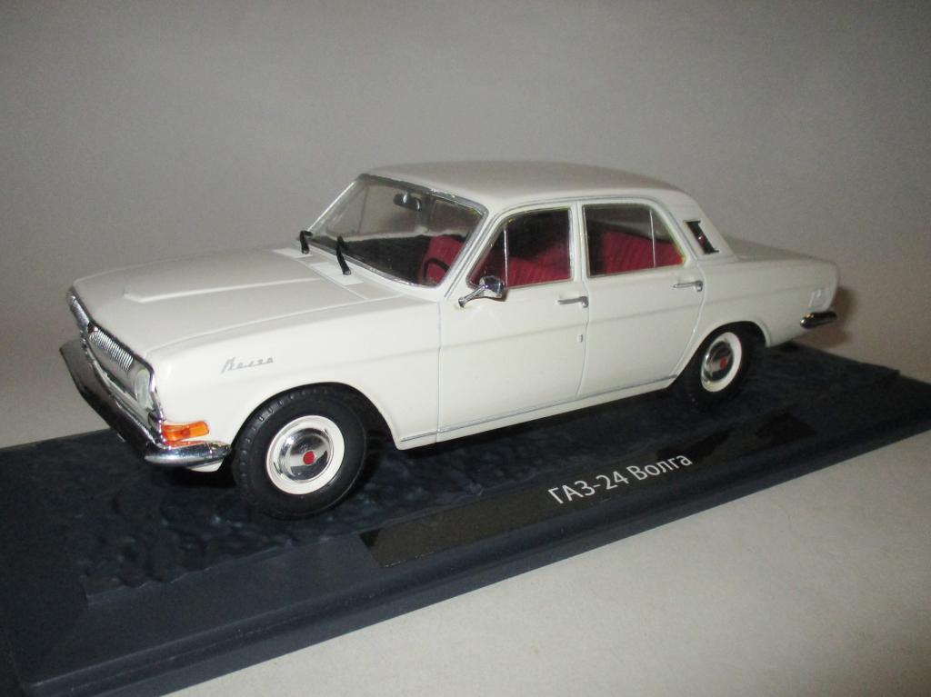 1-24 модель авто ГАЗ 24 (Легендарные Автомобили). Ашет - Hachette