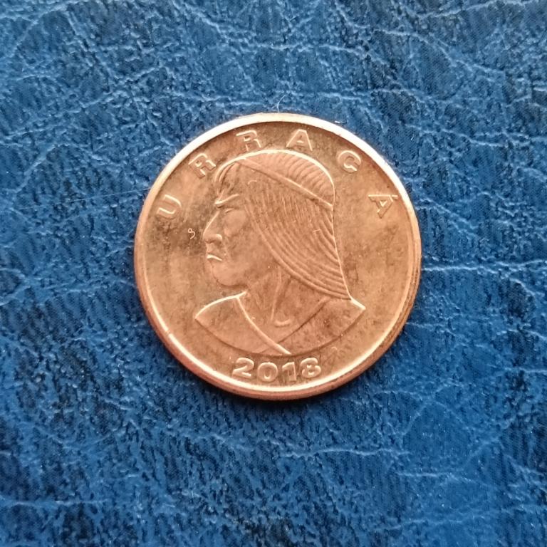 Панама 1 чентезимо 2018 год. лот 2