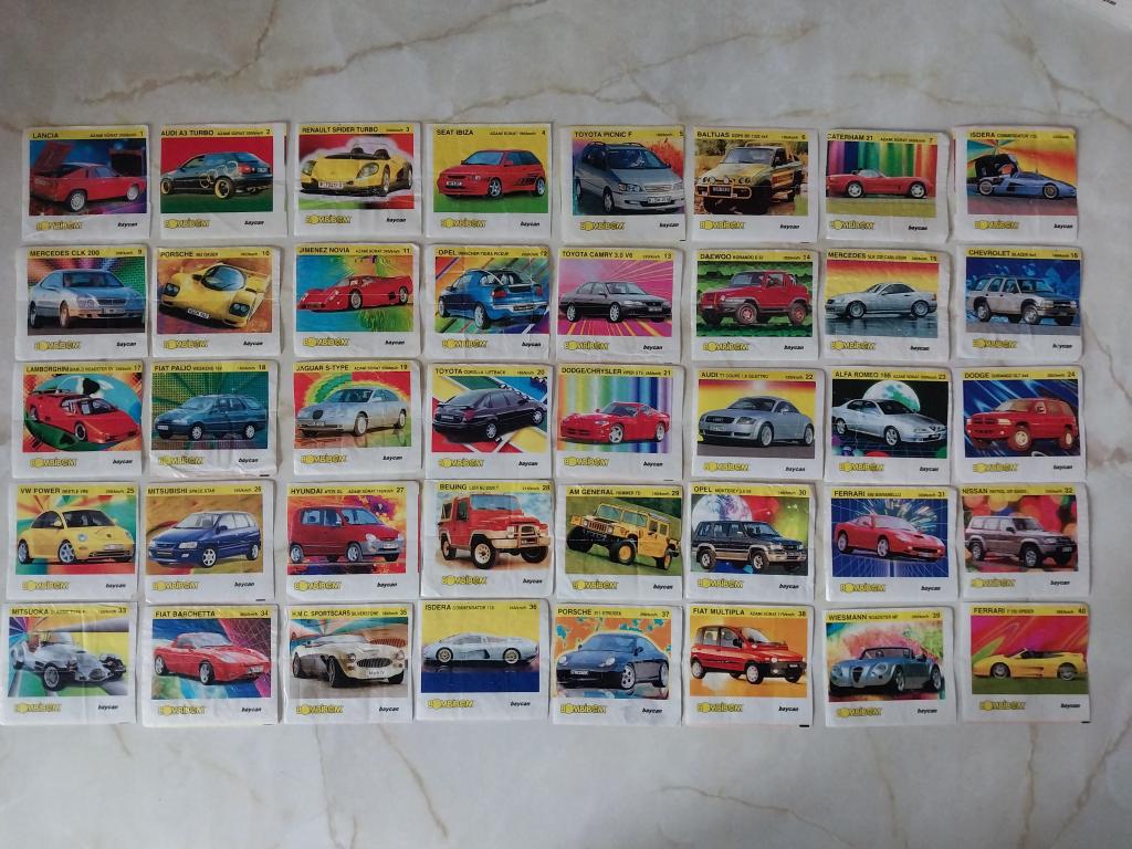 Вкладыши bombibom 16 полная серия  см описание