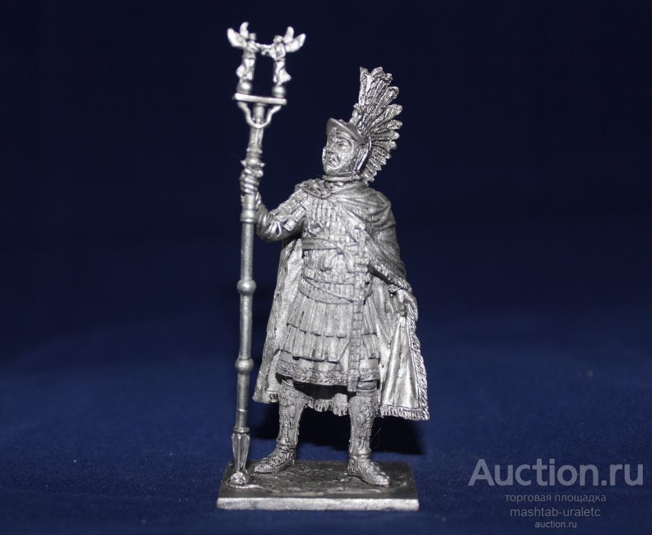 233. Оловянный солдатик Караузий. Британия, 286-293 гг, 54мм