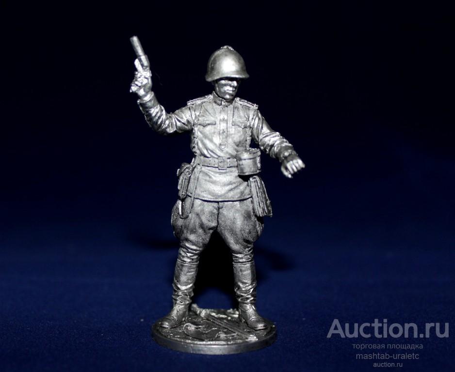 WWII-010 Советский командир, Халкин-Гол , СССР ,54 мм.