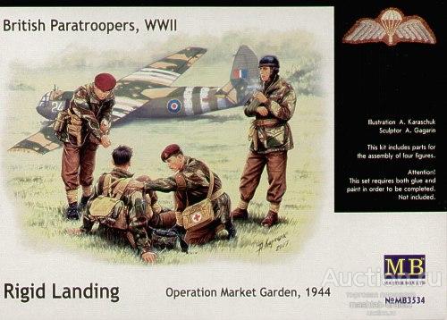 MB3534 Cборная модель Английские парашютисты British paratroopers, 1944. Kit 2 1:35