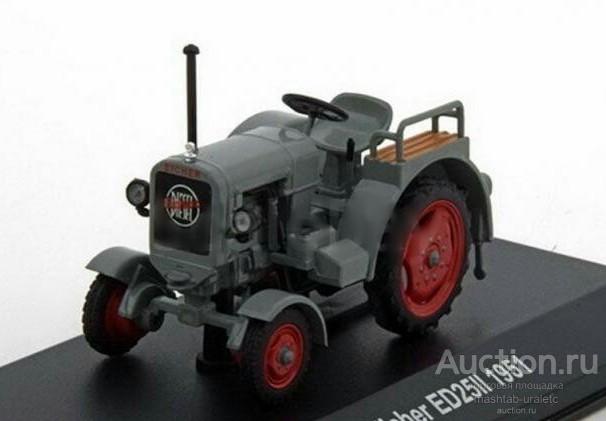 Выпуск №78  Eicher ED25II , 1951 , 1/43 ( журнал +модель)