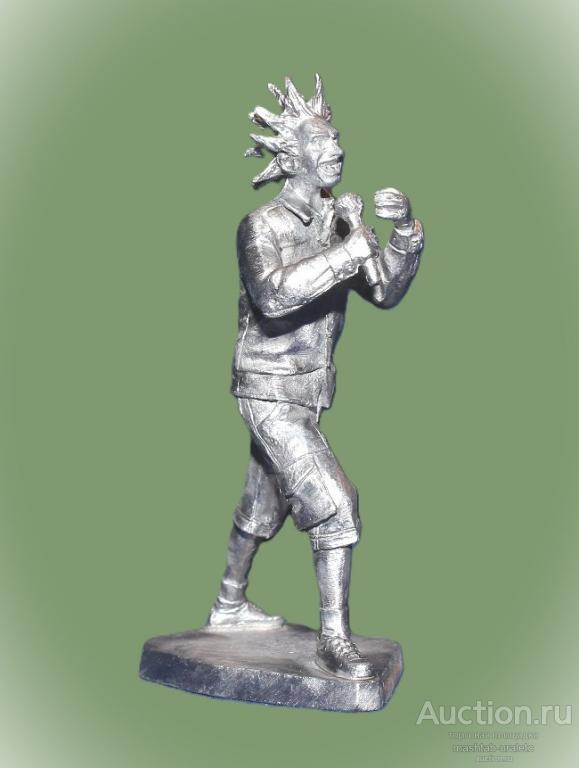 РР-01 Оловянная миниатюра Советско-российский панк-рок певец, 54мм