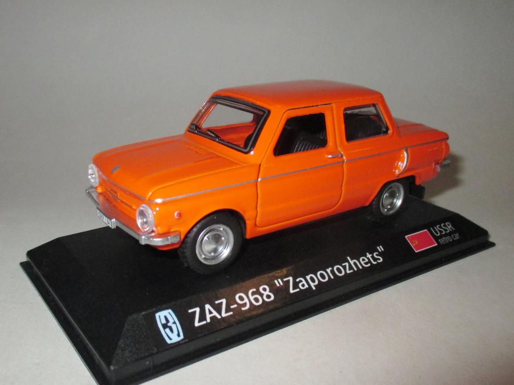 модель авто ZAZ 968 / ЗАЗ 968 (на подставке) Читайте описание!!!