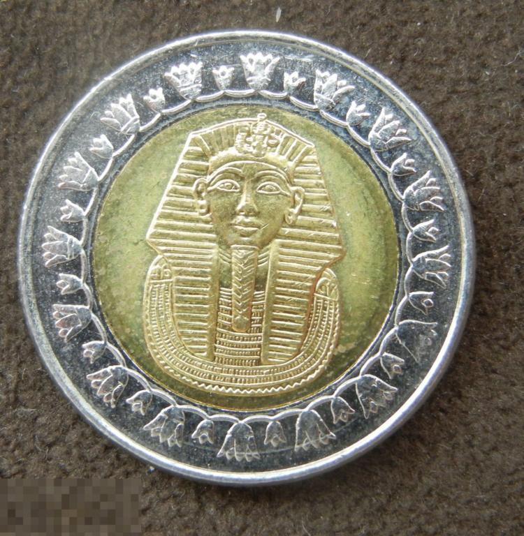 * Египет 1 Фунт 2008 ! Монета !