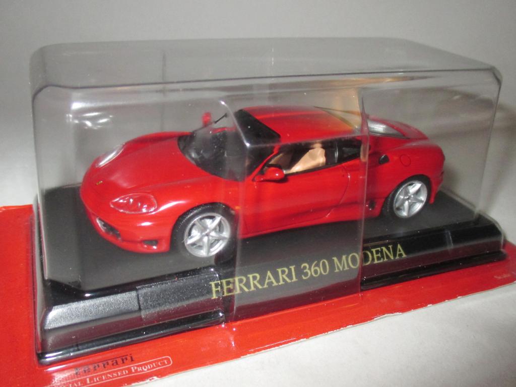 модель авто Ferrari 360 Modena / Феррари 360 Модена (EAGLEMOSS Collection) Описание!!!