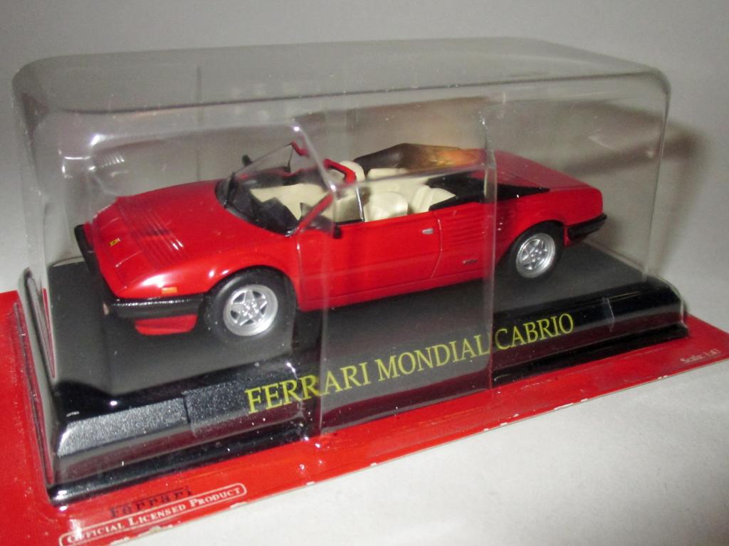 модель авто Ferrari Mondial Cabrio / Феррари Мондиаль Кабрио (EAGLEMOSS Collection) Описание!!!