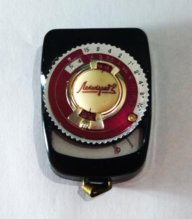 Фото Экспонометр "Ленинград - 2" в чехле, 1960 гг, Ленинград, СССР