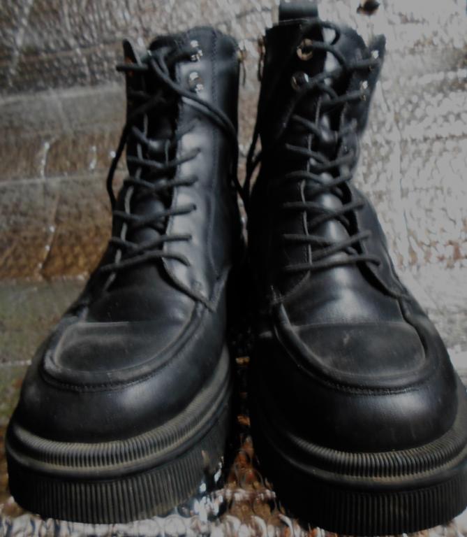 Ботинки,берцы,кожа р.39