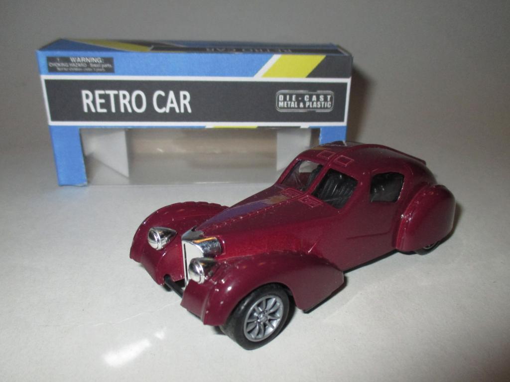 РЕТРО АВТО,  модель авто Bugatti / Бугатти (винтаж ) Описание !!!