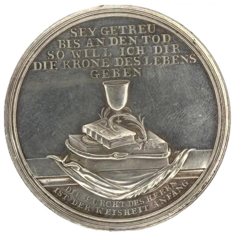 Германия Саксония редкий Крестильный Талер 1834 год Пруфлайк RRR Goppel#1097