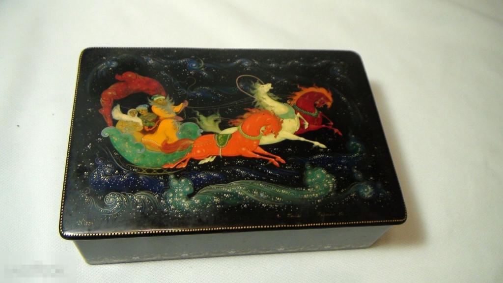 Палех Паршин М.В. 15х10см