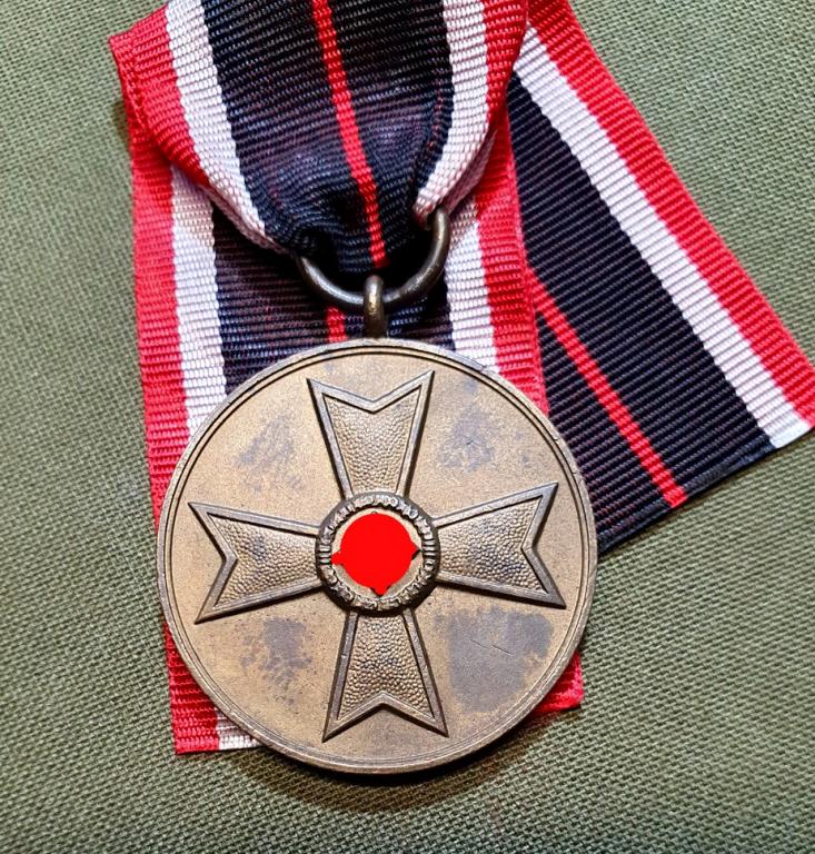 Германия Медаль Креста Военных Заслуг КВК 1939 год... 3 Рейх..ориг..сост